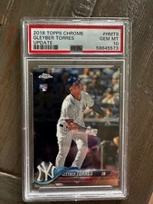 2018 Topps Chrome Update - #HMT9 Gleyber Torres (RC) PSA 10