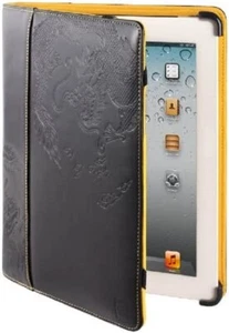 Maroo Drogo iPad 2 2nd Generation case. Black Leather / Nylon Brand New Free P&P - Picture 1 of 4