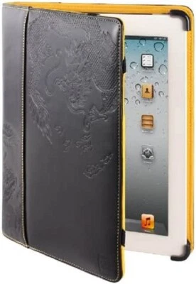 Maroo Drogo iPad 2 2nd Generation case. Black Leather / Nylon Brand New Free P&P - Image 1 of 4