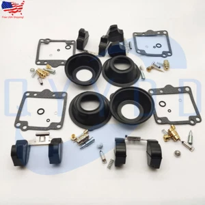 4x Fits Yamaha 1980 1981 XS1100 XS1100L XS1100S Carburetor Carb Rebuild Kit - Picture 1 of 8