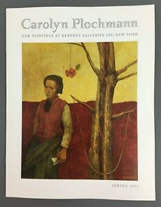 Carolyn Plochmann New Paintings Art Exhibition Catalog Kennedy New York 1994