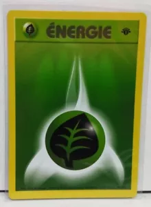 Pokemon 1999 primera edición conjunto base francés hierba energía #99 ¡como nuevo! - Imagen 1 de 2