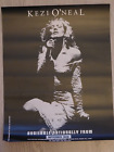 Original Publicity Poster Kezi Oneal  Wise Up Girl  1990S