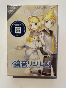 CRYPTON KAGAMINE RIN LEN V4X incl. Lot Anglais Vocaloid 4 DVD Logiciel Win7 - Photo 1/6