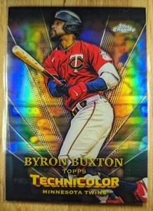 2023 Byron Buxton Topps Chrome Technicolor Refractor #TT-21 Minnesota Twins MLB - Bild 1 von 2