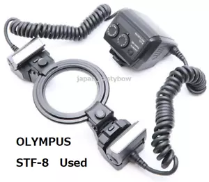 OLYMPUS STF-8 Twin Flash for Macro Lens Black Used - Picture 1 of 2