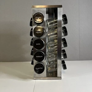 Kamenstein 20 Gläser Heritage drehbare Arbeitsplatte Gewürzregal Organizer - Bild 1 von 6