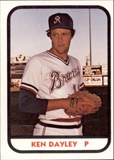 1981 Richmond Braves TCMA #19 Ken Dayley