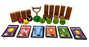 Angry Birds Knock On Wood Game Replacement Part Pigs Launcher Birds Blocks Cards - Picture 1 of 14