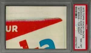 1973 Topps Wacky Packages Gadzooka Puzzle Top Right 1st Series PSA 8 NM-MT Card - Picture 1 of 3