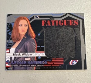 Scarlett Johansson Black Widow Fatigues Worn Memorabilia Card 2014 Upper Deck - Picture 1 of 6