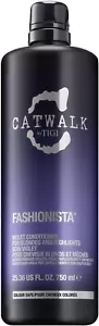 Tigi Catwalk Fashionista Violet Toning Conditioner for Blondes Highlights 750ml - Picture 1 of 4