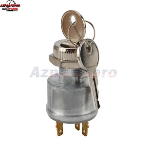 Ignition Switch fits EZGO 33639G01 (w/LIGHTS) Gas & Electric 1981 & Up 2 KEYS - Picture 1 of 11