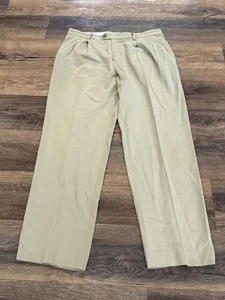 Tommy Bahama Herrenhose 35 x 32 beige Freizeit Seidenmischung entspannte Passform Küstenvorbereitung - Bild 1 von 5