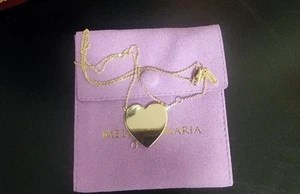 Collar MELINDA MARIA XL You Have My Heart 18-21" tono dorado con BOLSA + REGALO - Imagen 1 de 4