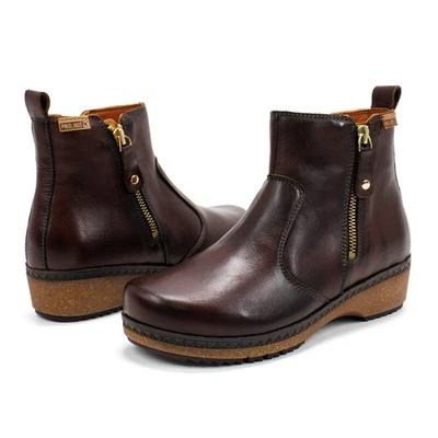 Women Pikolinos Granada Leather Ankle Boots | W0W-8988 - Image 1 of 4