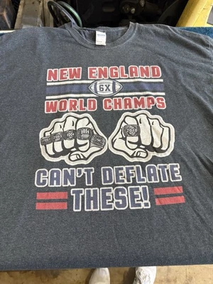 Camiseta Campeón New England Patriots 6X NFL Fútbol 2XL Foto 1 de 4