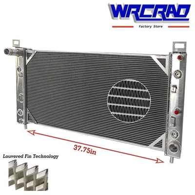 Radiator for 2001-2002 Chevy Silverado GMC Sierra 2500 3500 HD 8.1L V8 Aluminum - Image 1 of 4
