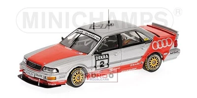 1:43 Minichamps Audi V8 Quattro Azr Dtm 1992 400921402 Diecast Modellino - Immagine 1 di 2