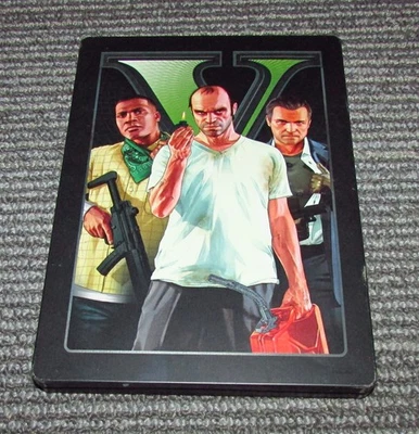 Grand Theft Auto V Steelbook Edition for Xbox 360 Fast Shipping - Image 1 of 4
