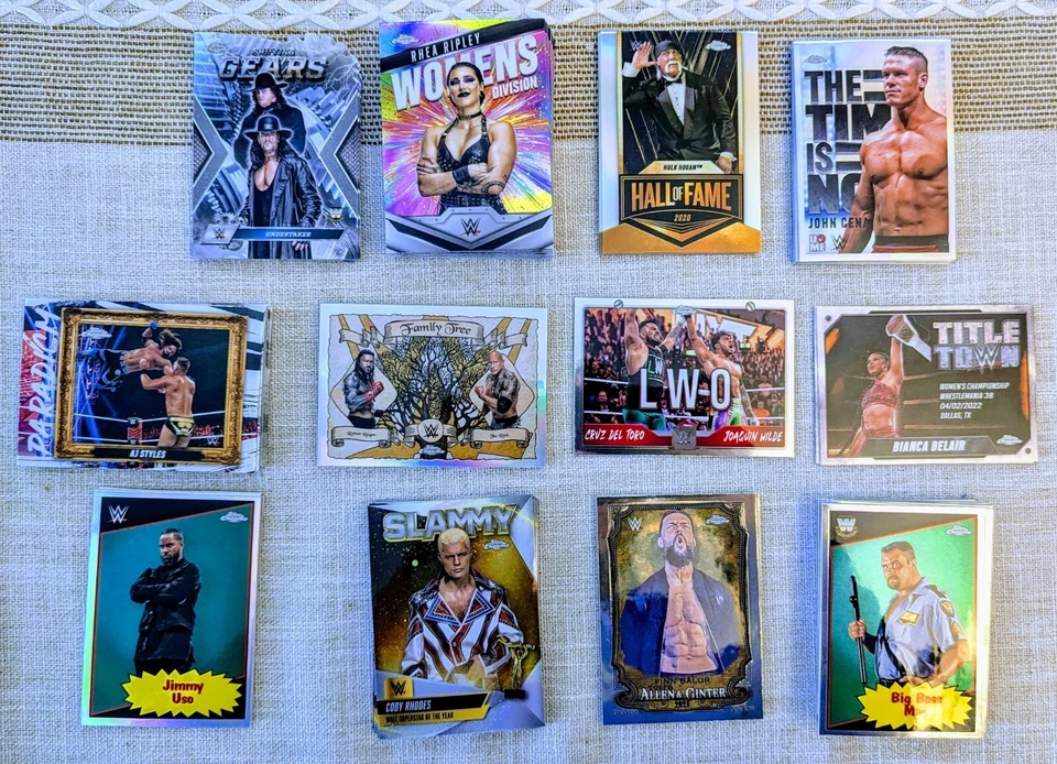 2025 Topps Chrome WWE Inserts, Singles, You Pick! Complete Your Set Collection! - Image 1 of 1