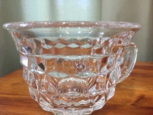 Fostoria AMERICAN CLEAR Punch Cup Flat bottom flare rim Vintage - Picture 1 of 7