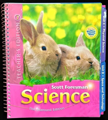 Kindergarten - SCIENCE TEACHER EDITION (Vol. 2) Diamond Edition (Scott Foresman) - Image 1 of 4
