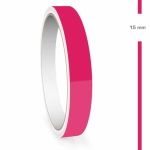 Zierstreifen 15mm 10 Meter Pink Glänzend RAL 4010 Glanz Auto Boot Motorrad WoMo - Bild 1 von 5