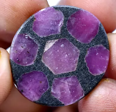 25.10 Ct Natural Mogok Trapiche Ruby Certified Unique Very Rare Found Gemstone - Image 1 of 4