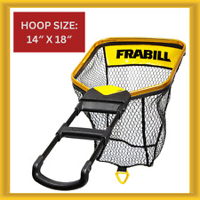 Frabill Bearclaw Trophy Haul 14 x 18 Inch Landing Net One-Handed Rubber Grips