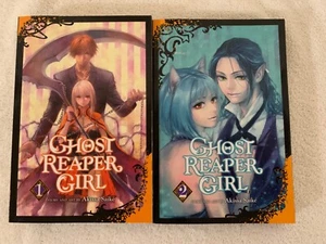 Ghost Reaper Girl Vols 1 & 2 English Manga Akissa Saike’ Viz Media 1st Print New - Picture 1 of 6