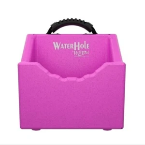 Ruff land Water Hole Dog Bowl Hot Pink Ruffland Rotomolded Limited Color
