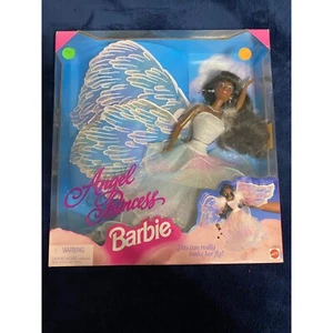 Mattel 1996 Barbie Angel Princess #15912 Barbie African American Doll Vintage - Picture 1 of 9