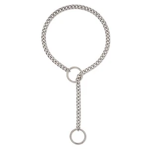 ADEMISHIA Gold O-ring Slip Chain Necklace Handmade Punk Cuban Link Chain Neck... - Picture 1 of 6