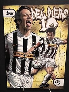 Topps Project22 Week 34 Alessandro Del Piero By Dai Tamura 05/10 Artist Signed!