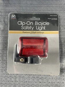 Luz de seguridad para bicicleta con clip con 3 ajustes de intermitente - Imagen 1 de 6