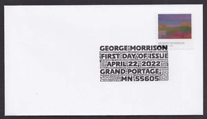 US 5690 George Morrison Lake Superior Landscape BWP FDC 2022 - Picture 1 of 1