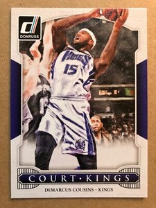 2014-15 Donruss Court Kings #31 DeMarcus Cousins Kings Basketball Card