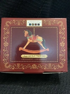 The Trail Of Painted Ponies 2021 "Jingle Bell Rock" Ornament-Free Shipping /NIB - Picture 1 of 9