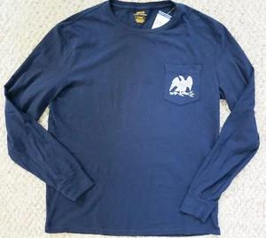 Polo Ralph Lauren Men's Long Sleeve Pocket T Shirt Size M, Navy, New - Picture 1 of 4