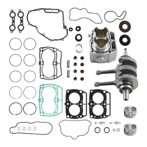 Rebuild Kit w/ Crankshaft Piston For Polaris 800 RZR Ranger Sportsman 2205112 - Foto 1 di 14