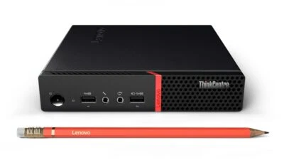 Lenovo M715q AMD Quad Core 256GB PCIe SSD 8GB DDR4 Win10Pro Tiny Desktop Home PC - Image 1 of 4