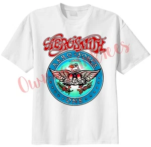 Wayne's World Aerosmith Aero Force One T-shirt - Garth Algar Halloween Costume - Picture 1 of 2