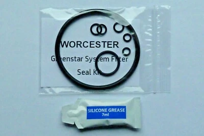 Worcester Greenstar System Filter seal kit + optional grease - Image 1 of 4