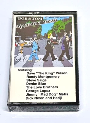 Bob & Tom Shabbey Road 1987 Cassette Tape Q-95 Brand New Sealed Ultra RARE - Image 1 of 4