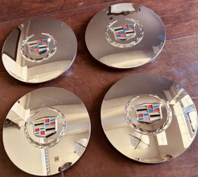 4pcs 2003-2006 CADILLAC ESCALADE ESV EXT Chrome Wheel Hub Hub Caps New SET - Image 1 of 3