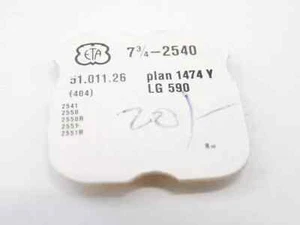 ETA 2540 Swiss Made Sealed 1 Piece Of Split Winding Stems Part No.404 - Picture 1 of 2