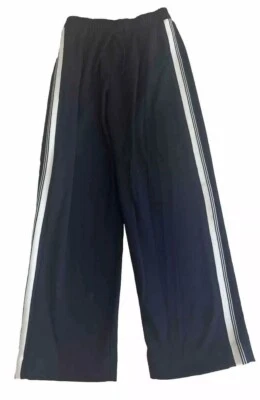 ESTILO DIVERTIDO CLÁSICO Niñas Pierna Rayada Pantalones Pantalones Negro Blanco Elástico Lindo 7 Foto 1 de 4