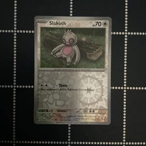 Pokémon TCG Slakoth Scarlet & Violet - Paldea Evolved 160/193 Reverse Holo... - Picture 1 of 2