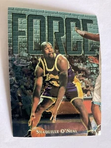 1997-98 Finest Embossed #148 Shaq Shaquille O'Neil Lakers - Foto 1 di 2